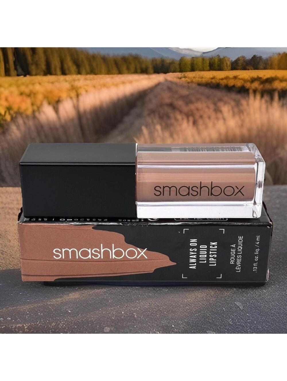 SmashBox Always On Liquid Lipstick 4ml 0.13fl oz - Fair Game (Rosy Peach) NEW
